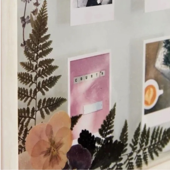 Floral 12x12 Picture Boho Peasant Hipster Hippie Art Deco Farm Polaroid Frame